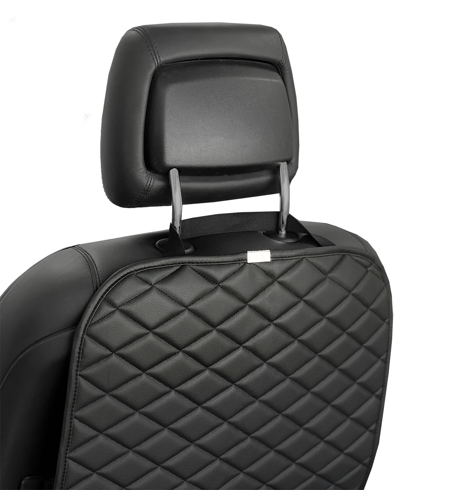  ЗАЩИТНЫЕ НАКИДКИ НА СПИНКУ - Защитная накидка на спинку сиденья черного цвета - фото